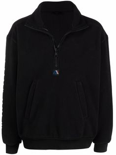 Moncler толстовка с воротником на молнии