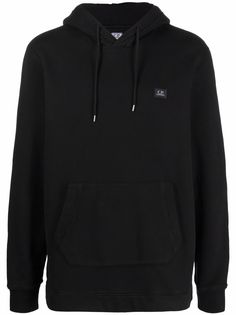 C.P. Company худи с нашивкой-логотипом