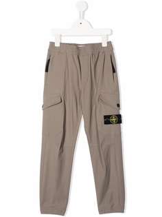 Stone Island Junior прямые брюки карго