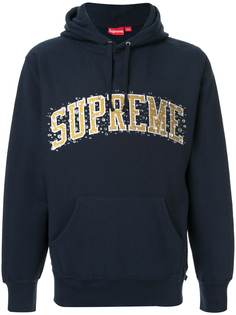 Supreme худи с логотипом