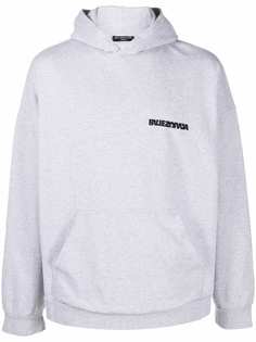 Balenciaga худи с вышитым логотипом