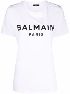 Balmain футболка с логотипом
