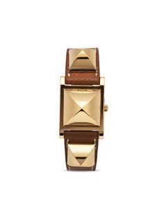 Hermès наручные часы Médor pre-owned 1996-го года Hermes