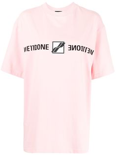 We11done футболка с логотипом