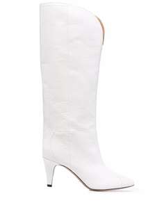 Isabel Marant сапоги Lestany с жатым эффектом