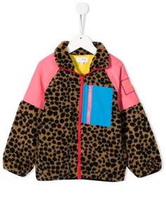 The Marc Jacobs Kids куртка в стиле колор-блок со вставками