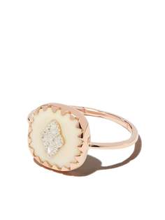 Pascale Monvoisin кольцо Pierrot No. 2 из розового золота с бриллиантами
