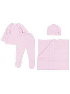 Paz Rodriguez "комплект из топа, ползунков, шапки и одеяла"