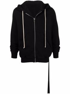 Rick Owens DRKSHDW худи на молнии с кулиской