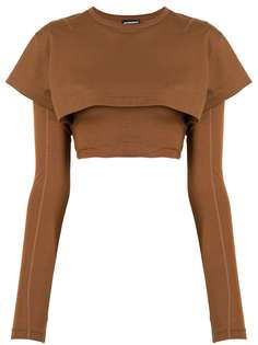 Jacquemus футболка Le Double