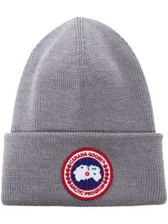 Canada Goose шапка бини Arctic Disc в рубчик