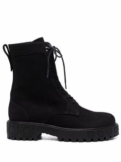 Salvatore Ferragamo ботинки в стиле милитари