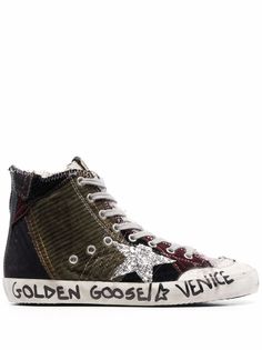 Golden Goose высокие кеды Penstar