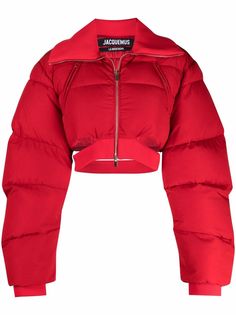 Jacquemus укороченный пуховик La doudoune Pralù