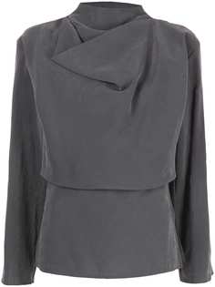 Low Classic топ с драпировкой