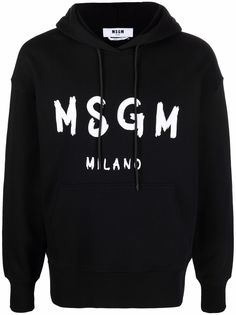 MSGM худи с длинными рукавами и логотипом