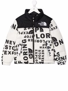 The North Face Kids куртка Nuptse 1996 с логотипом