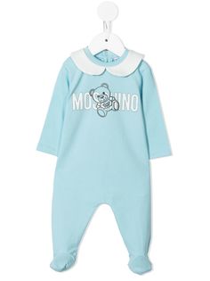 Moschino Kids пижама с логотипом