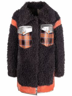 Uncommon Matters пальто из овчины с накладными карманами