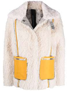 Uncommon Matters куртка из овчины с накладными карманами