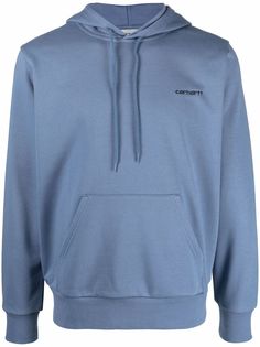 Carhartt WIP худи с кулиской и вышитым логотипом