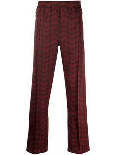 Needles брюки прямого кроя с принтом