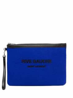 Saint Laurent клатч с логотипом