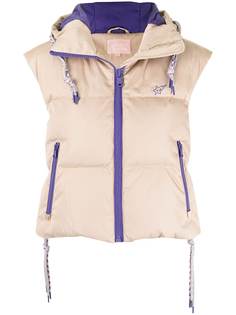 BAPY BY *A BATHING APE® дутый жилет на молнии