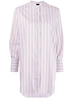 ASPESI удлиненная рубашка в полоску
