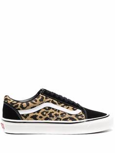 Vans кеды Old Skool 36 с леопардовым принтом