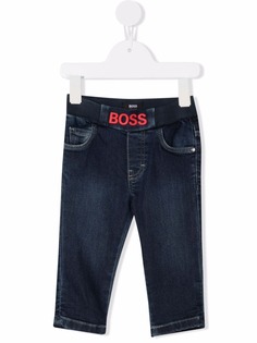 BOSS Kidswear джинсы с логотипом