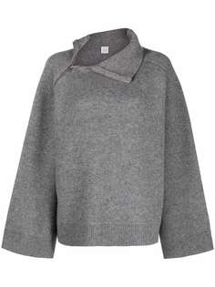 Totême джемпер асимметричного кроя Toteme