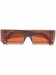Jacquemus солнцезащитные очки Les Lunettes в прямоугольной оправе