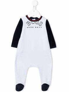 BOSS Kidswear пижама в стиле колор-блок