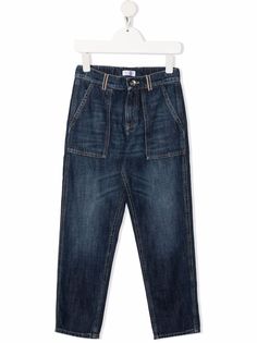 Brunello Cucinelli Kids прямые джинсы