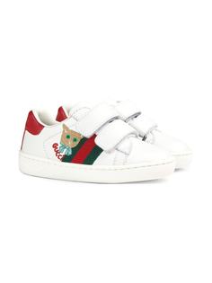 Gucci Kids кеды Ace с вышивкой