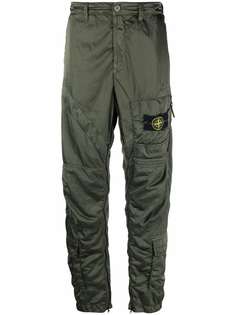 Stone Island спортивные брюки с нашивкой-логотипом