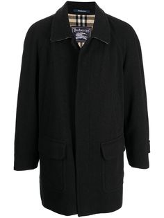 Burberry Pre-Owned короткое пальто 1990-х годов