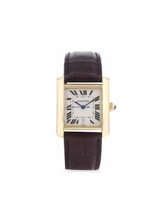 Cartier наручные часы Tank Française pre-owned 28 мм 1990-х годов