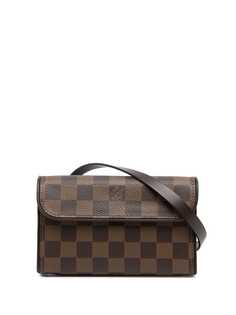 Louis Vuitton поясная сумка Damier Ebène Florentine 2007-го года