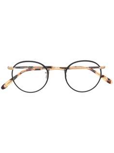 Garrett Leight очки в круглой оправе черепаховой расцветки
