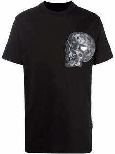 Philipp Plein футболка с принтом Skull