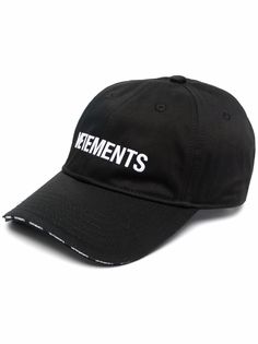 VETEMENTS кепка с вышитым логотипом