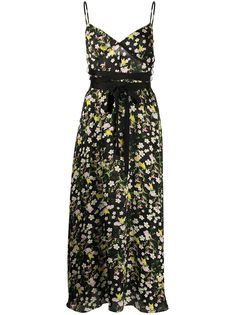 Cynthia Rowley платье Capri с цветочным принтом
