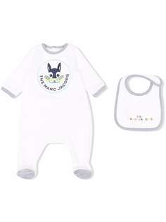 The Marc Jacobs Kids флисовая пижама с принтом The Mascot