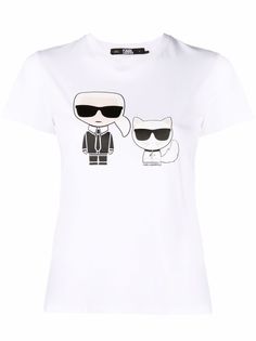 Karl Lagerfeld футболка с логотипом