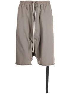 Rick Owens DRKSHDW спортивные шорты с низким шаговым швом