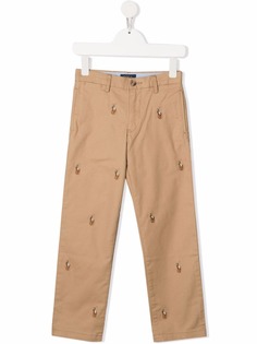 Ralph Lauren Kids брюки чинос с логотипом