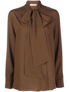 Glanshirt блузка с бантом