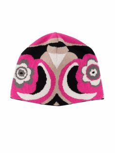 Emilio Pucci Junior шапка бини с абстрактным принтом